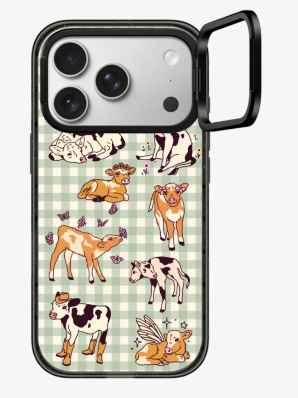 Cow Gingham - iPhone 17 pro